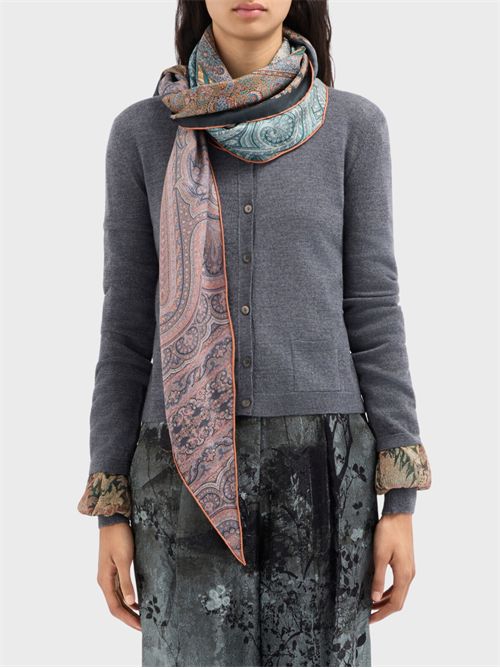 Pure silk paisley scarf PIERRE-LOUIS MASCIA | 065X120LMF518895